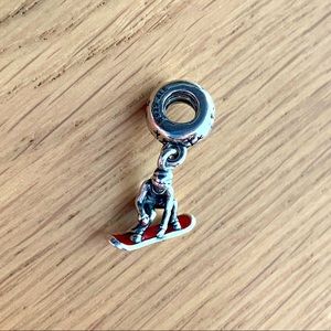 Pandora Snowboarder Dangle Charm